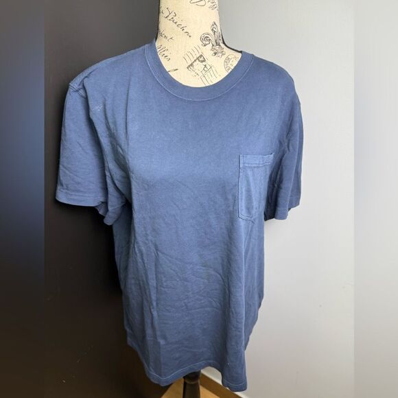 J.Crew Vintage-wash cotton pocket T-shirt NWT Size M - Picture 3 of 11